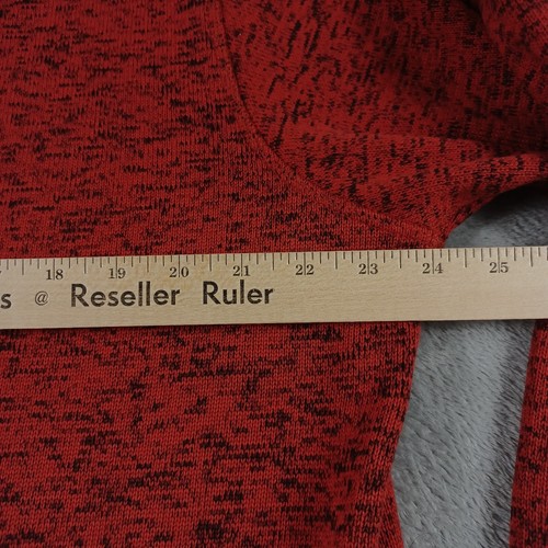 Banded Sweater Herren XL rot 1/4 Zip Fleece Outdoorpullover Freizeit - Bild 7 von 7