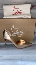 Christian Louboutin Chaussure Femmes Taille Ue 36 Modèle Iriza 85 Veau Satin