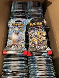 Pokemon TCG Scarlet & Violet Stellar Crown Booster Box (36 Sleeved Booster Packs)
