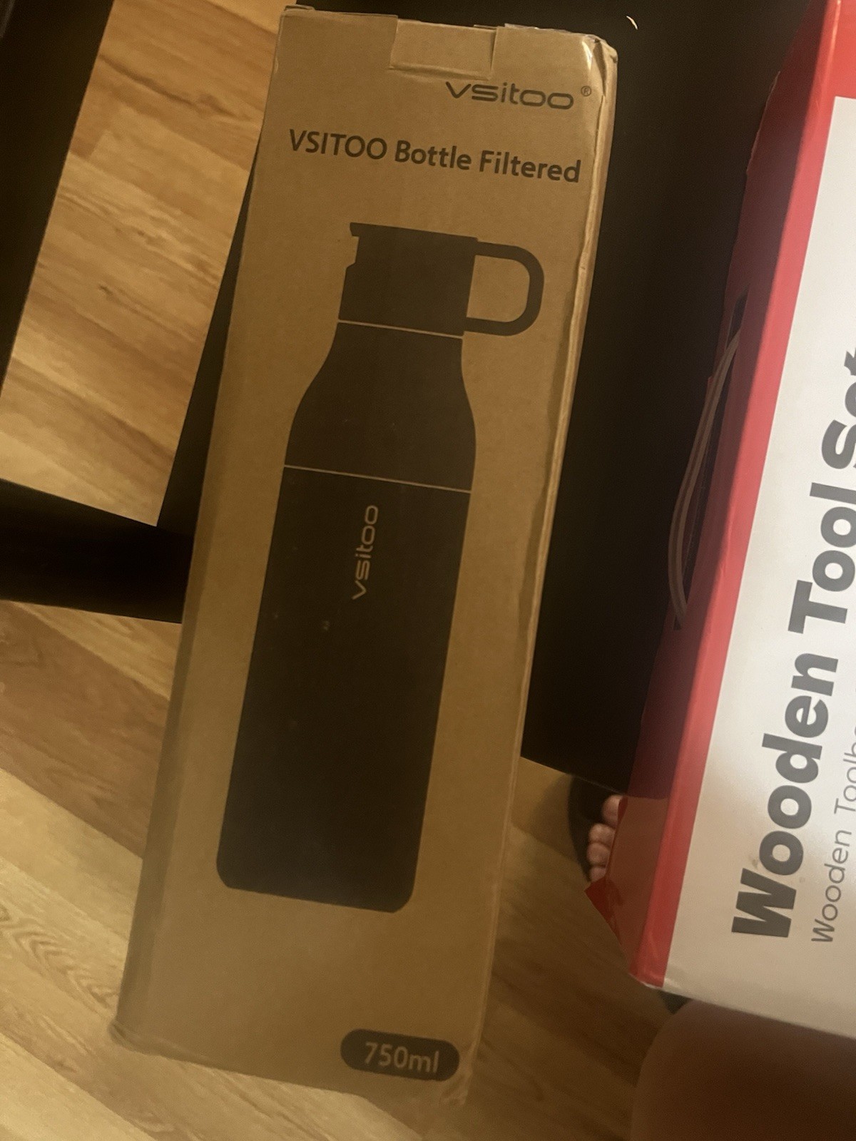 Bottle&ndash;stainless Steel, Carbon Fiber Filter, Double-wall I