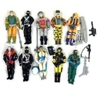 Vintage 1980's-90's G.I. JOE ACTION FIGURE LOT WITH SOME ACCESSORIES HASBRO!