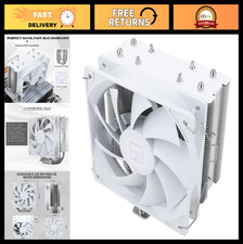 High-Performance CPU Air Cooler, 4 Heat Pipes, Quiet PWM Fan, AMD/Intel Compatib