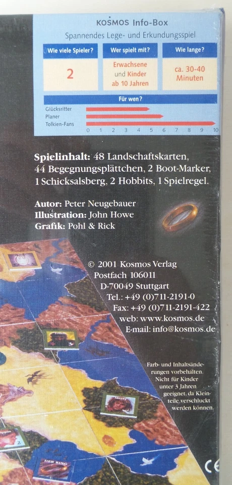 Der Herr der Ringe - Die Suche - KOSMOS Brettspiel NEU OVP - Bild 3 von 4
