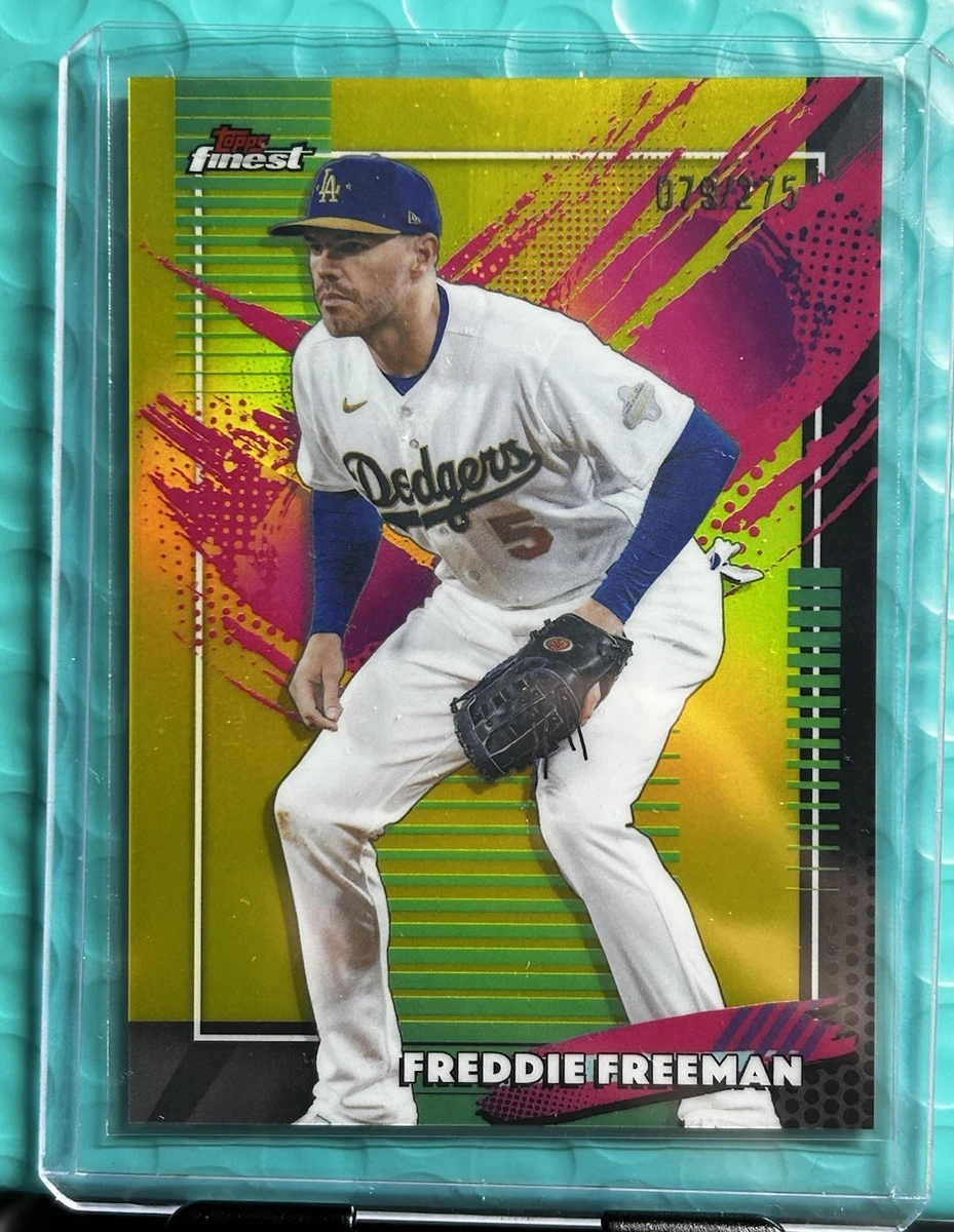 Freddie Freeman Baseball Serial Numbered Sports Trading Cards