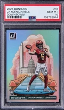 2024 Donruss Football Jayden Daniels Downtown Mystery Packs CHECK DESCRIPTION