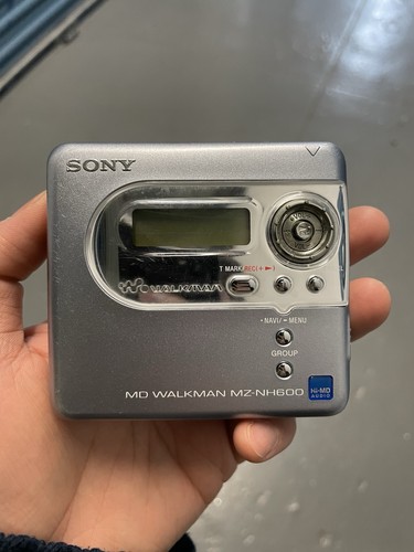 Sony MZ-NH600D Hi-MD Walkman MiniDisc Player NetMD Digital Recorder - Excellent