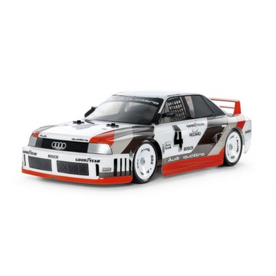 Tamiya 47511 1:10 RC Audi 90 quattro Racing TT-02 4WD Bausatz vorlackiert 300047