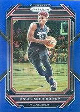 2023 Panini Prizm WNBA ANGEL MCCOUGHTRY #75 BLUE PRIZM /175 DREAM