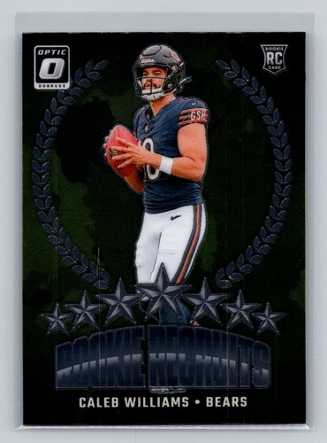 2024 Donruss Optic #1 Caleb Williams Rookie Recruits NFL RC Chicago Bears