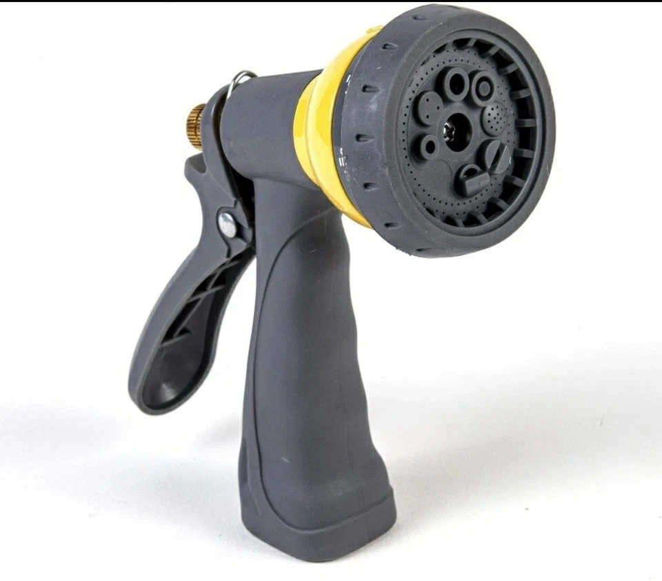 🔥NEW Expert Gardener Heavy Duty 8 Pattern Metal Spray Watering Nozzle Hose - Image 4 of 4