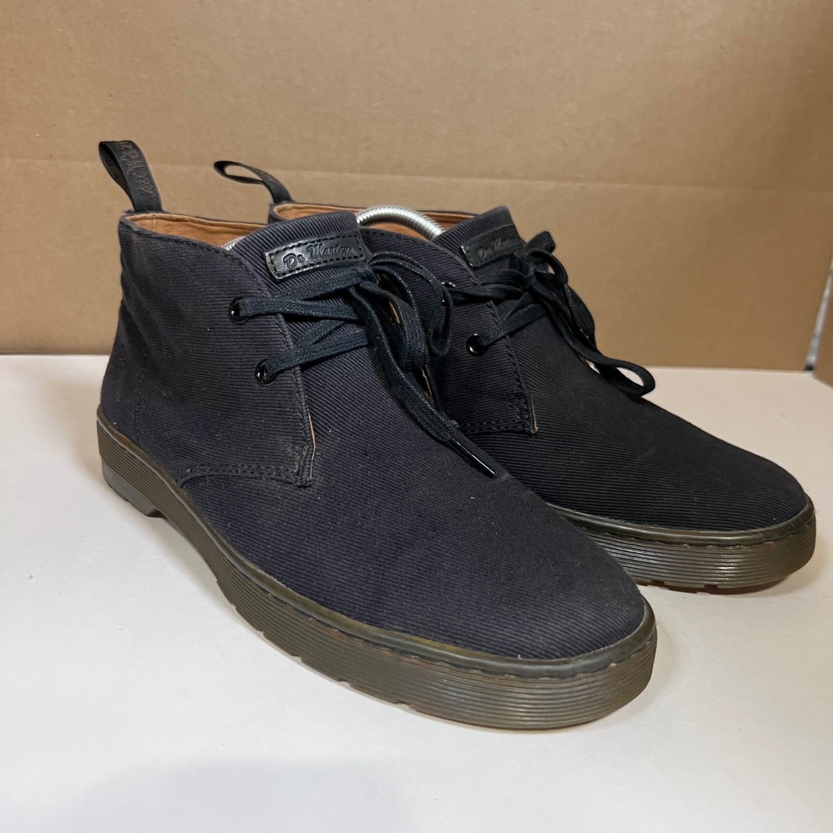 Dr. Martens Mayport Black Canvas Desert Boots Mens 9 Womens  display picture 2