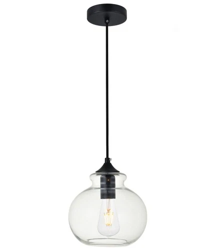 Elegant Lighting LD2245 Destry 8"W Mini Pendant - Gold - Picture 12 of 12