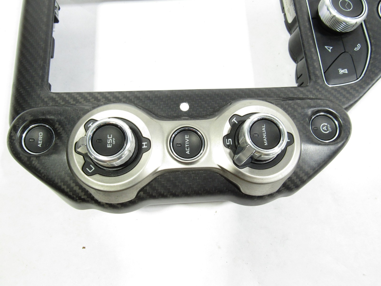 17-23 McLaren 720S 2018 Center Console Display Trim Cover Panel Switch Carbon #4