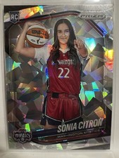 2025 WNBA Prizm Sonia Citron Cracked Ice Variation #148 RC Washington Mystics