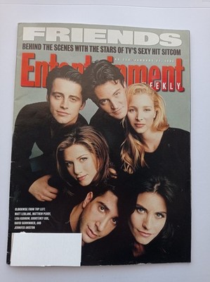 FRIENDS TV Show Cover - U.S. Entertainment Weekly Magazine # 259  January 1995