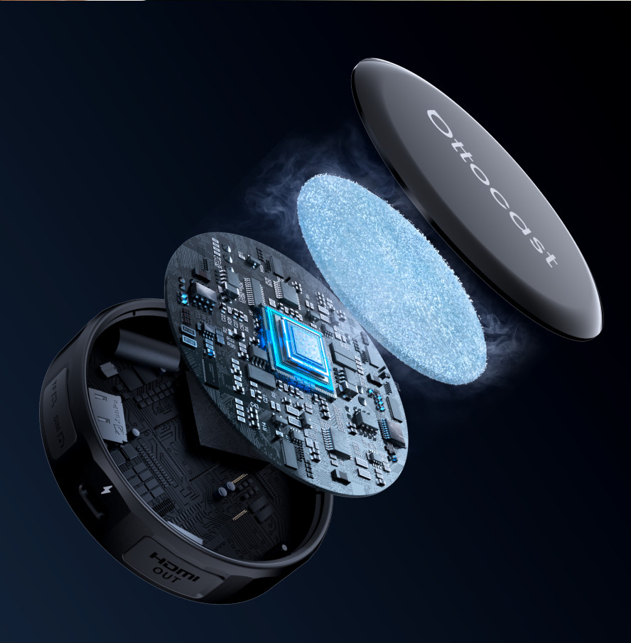 2026 Ottocast P3 Pro Multimedia Aibox 2K HDMI Out Wireless Carplay Adapter YT+TK