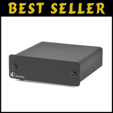 Compact Phono Preamp - Line Output, Black