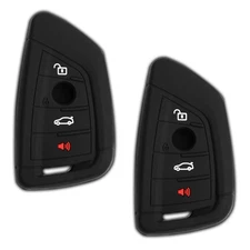 2 Key Fob Remote Skin Shell Case Cover Replacement for BMW NBGIDGNG1