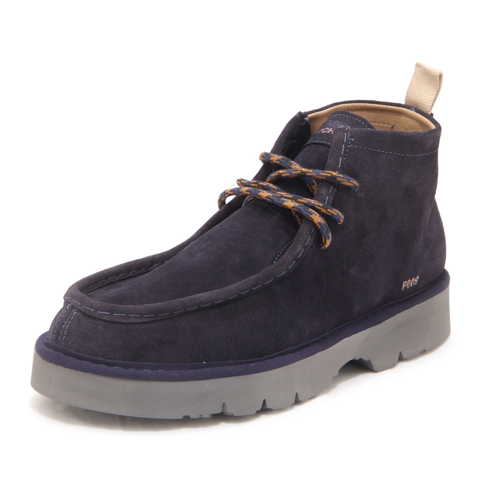 Q1801 POLACCHINO UOMO PANCHIC P009 MAN SHOES BLUE 31690₽