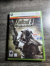 Fallout 3 Game Add-On Pack The Pitt and Operation: Anchorage Xbox 360 DAMAGED