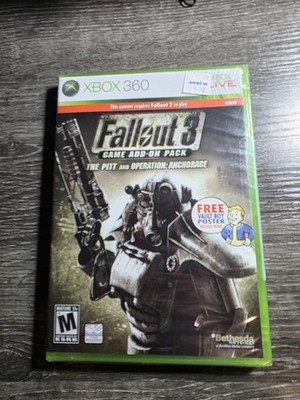 Fallout 3 Game Add-On Pack The Pitt and Operation: Anchorage Xbox 360 (DAMAGED)
