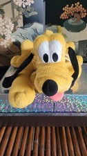 Disney World Pluto Plush Dog Sitting Stuffed Animal Large 18" Toy Soft W Tags