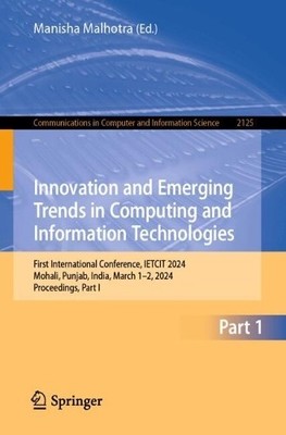 Innovation and Emerging Trends in Computing and Information T... - 9783031808388