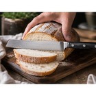 Mundial 5121-8E 8" Forged Serrated Bread Knife Brazil Black Handle No Stain — photo 2