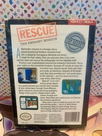 Rescue: The Embassy Mission Nintendo Entertainment System NES - CIB