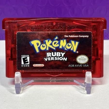 Pokemon Ruby GBA [Authentic – New Battery] Gameboy Advance Cartridge