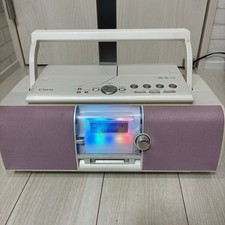 Victor RC-L1MD CD MD Cassette Portable System Clavia Pink Tested Working