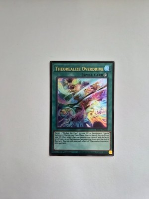 Yugioh: BOL Glorious Gallery - Theorealize Overdrive (Ultra Rare) - BLGG-EN128