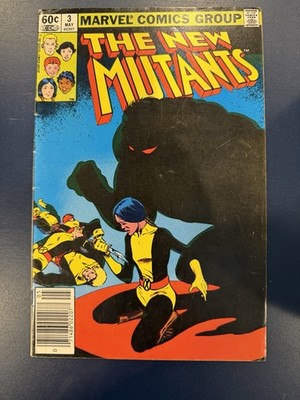 The New Mutants #3 (Marvel Comics May 1983)