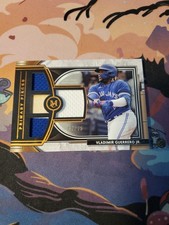 2021 Topps Museum Collection Vladimir Guerrero Jr Primary Pieces Quad Relic /75