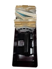 Vintage Sawyer  s View-Master Viewer w/ Case  Reels Lot 3D Stereoscope