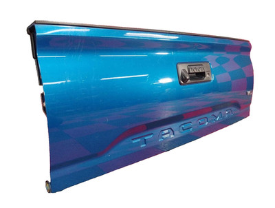 2016-2023 Toyota Tacoma Pickup Tailgate Tail Gate Lid Blazing Blue-8T0 Nice!