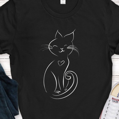 #26 Cat Shirt, My Cat Minimalist T-Shirt, Gift for Cat Lovers - Unisex T-Shirt