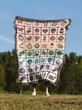 Stardew Valley Blanket Stardew Blanket Stardew Cozy Woven Blanket Cozy Gamer