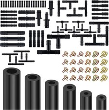 6PCS 5Ft Silicone Vacuum Hose Automotive,Vacuum Lines Automotive Kit Includes ID