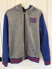 New York Giants NFL fleece full-zip hoodie jacket New With Tags Size Medium