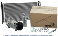 GPD A/C Compressor and Condenser Kit 
