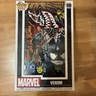 Funko POP! Venom Glow in Dark #10 Lethal protector signed sketch Sam de la Rosa