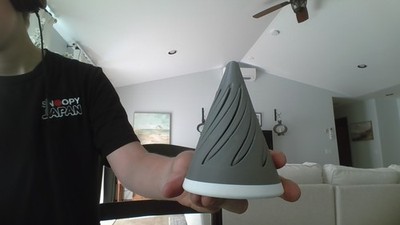 3dprinted  fidget gray/white great for playing with when about 4in tall 3wide