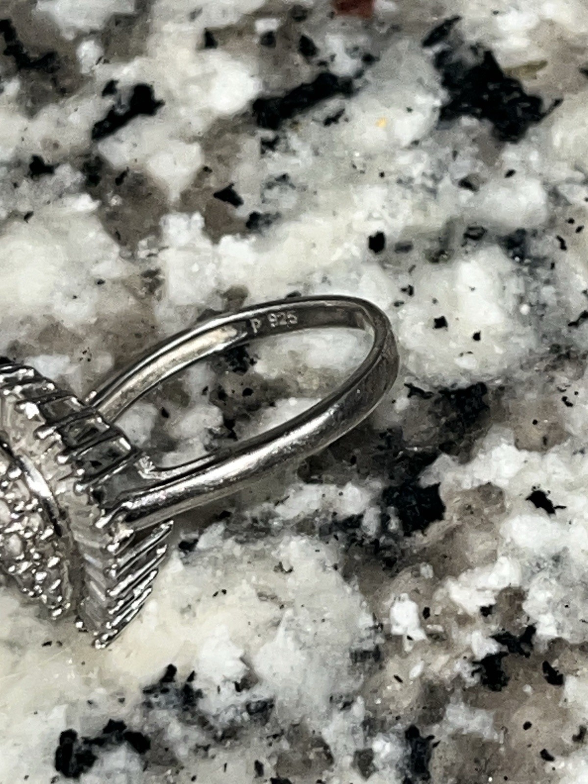 ALL STERLING SILVER 4 Ring Set - image 14