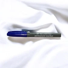 Art Alternatives Permanent Marker Fine Tip Blue Multi-Surface Quick-Dry New