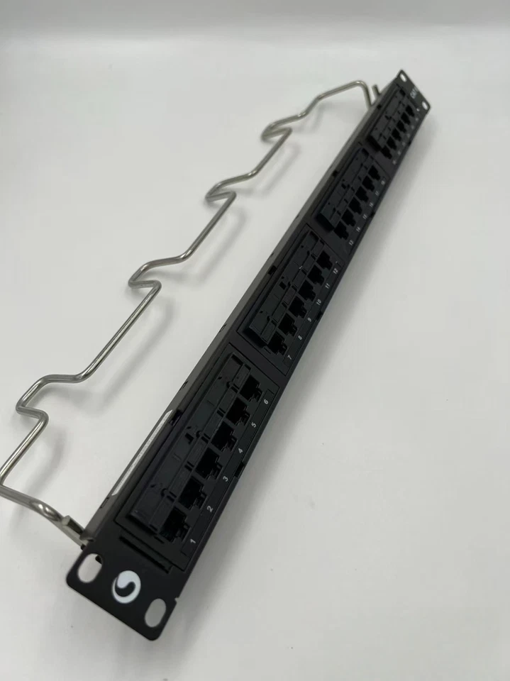 Commscope CAT6 24 Port Network Patch Panel NPP-6-DM-1U-24 Free Shipping - Image 4 of 4