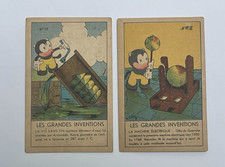 OLD PAPER LOT OF 2 ADVERTISING IMAGES GOOD POINTS PHARMACY RAPIN IN LYON