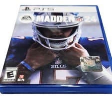 EA Sports Madden NFL 24 PlayStation 5 PS5 Football Video Game NFLPA Josh Allen