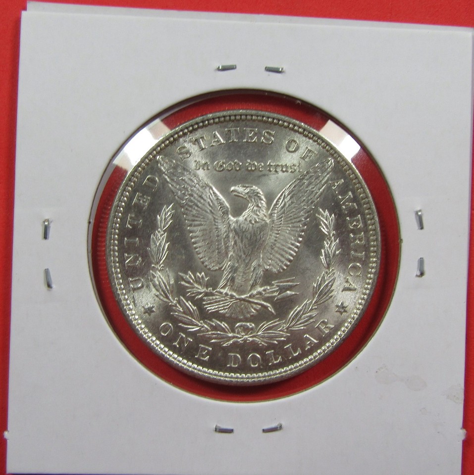 1885 $1 U.S. Morgan Silver Dollar. Uncirculated. Super luster. (1225121 ...