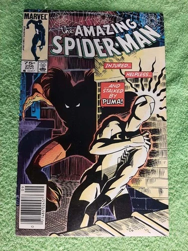 AMAZING SPIDER-MAN #256 FN-VF Duty Free CANADIAN PRICE VARIANT 1st Puma RD6650